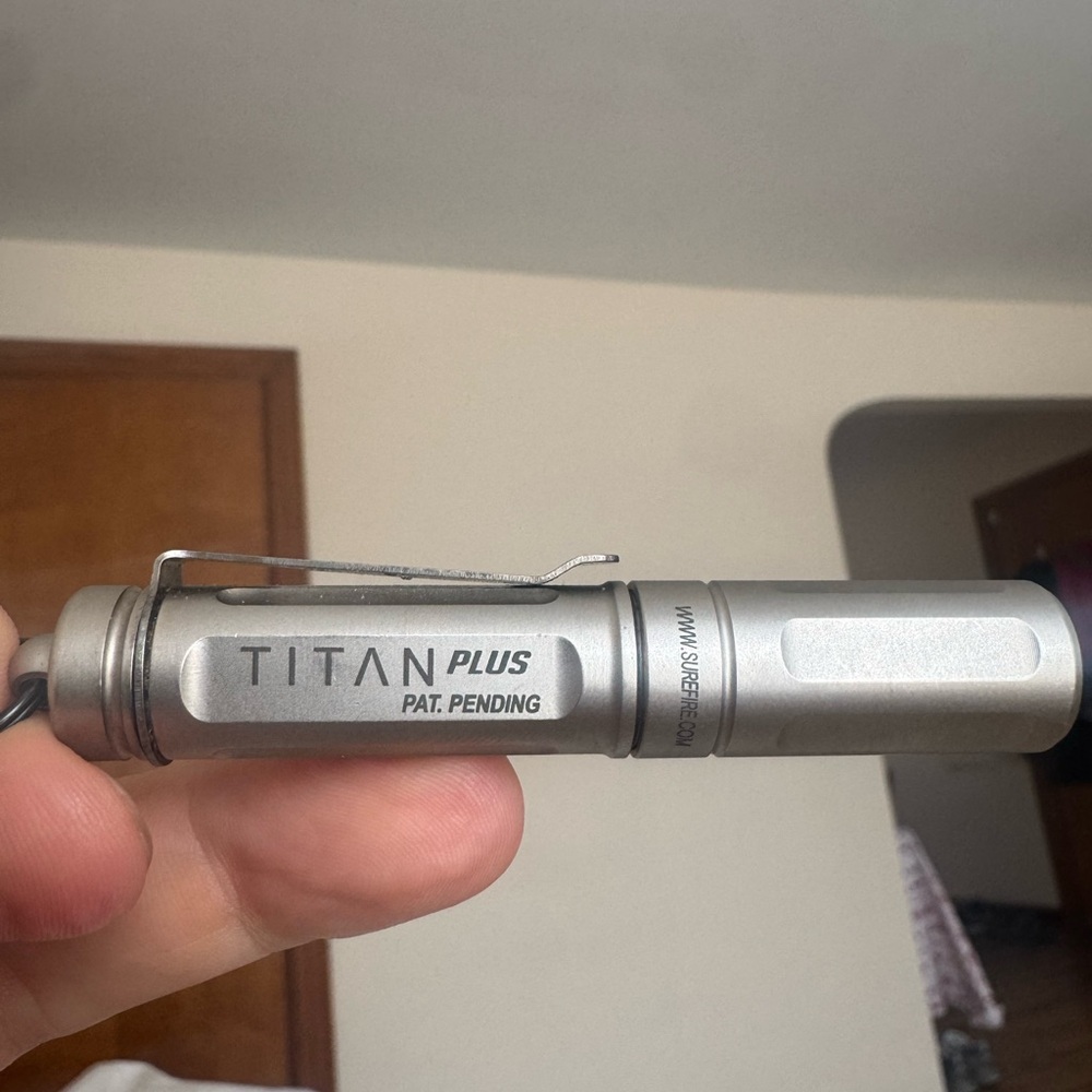 Titan Plus LED Flashlight - Titanium - Picture 4 of 10